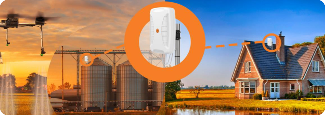 Multitasking Poynting omnidirectional antenna operating in a demanding outdoor environment.