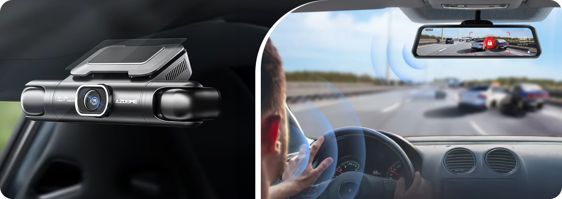 Car dash cam as a gift for Dad