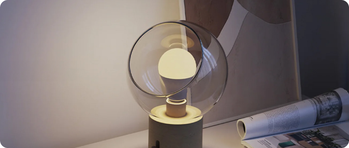 Yeelight smart lighting in the bedroom adapted to the circadian rhythm - cheap smart home to start