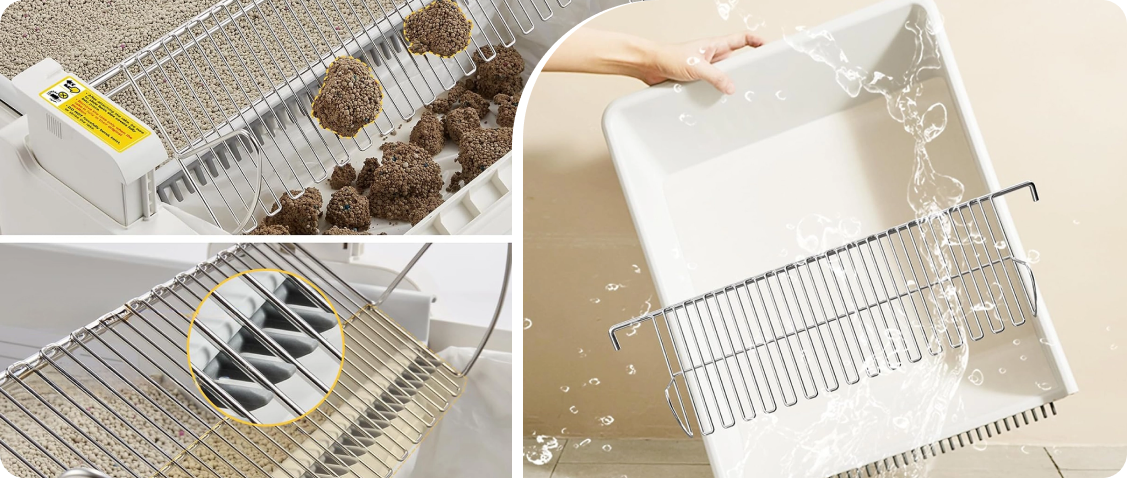 self-cleaning smart home litter box