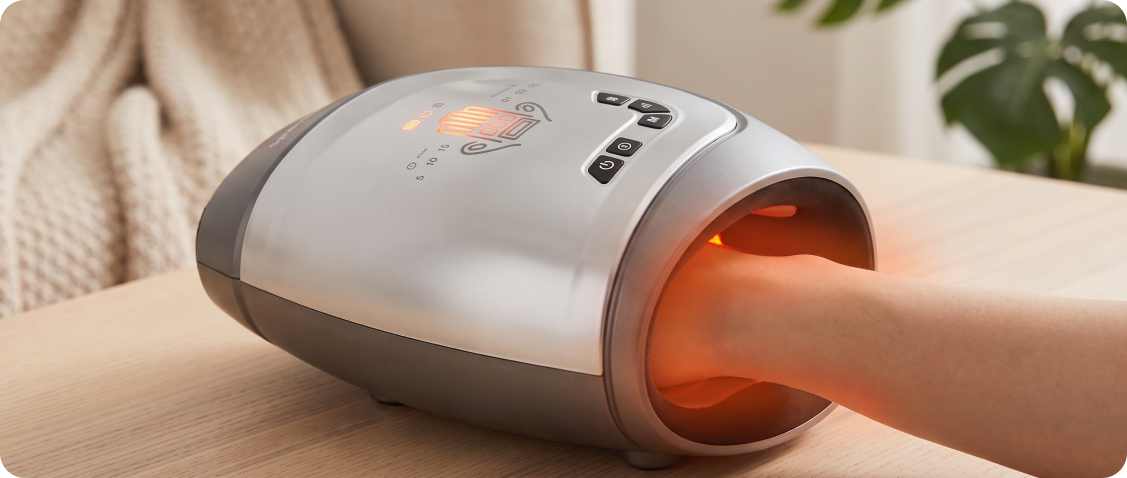 Spacetronik SPE-M30 hand massager thermotherapy