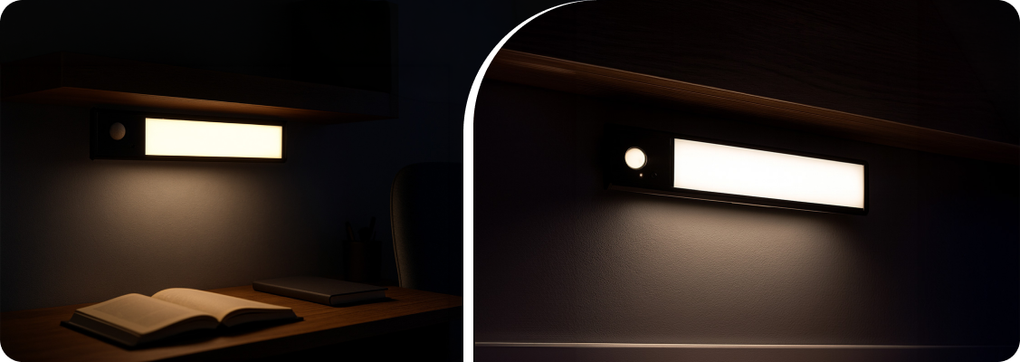 Chart of the impact of light color temperature on the circadian rhythm and human concentration - ergonomics of Spacetronik workstation lighting