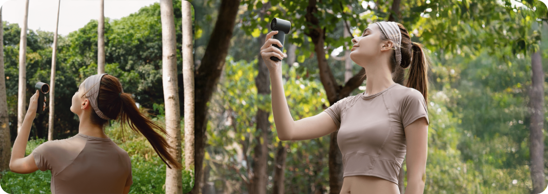 Portable air fan