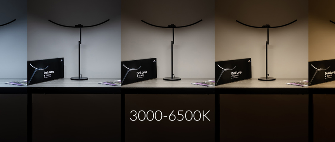 Spacetronik Glow lamp with color intensity adjustment