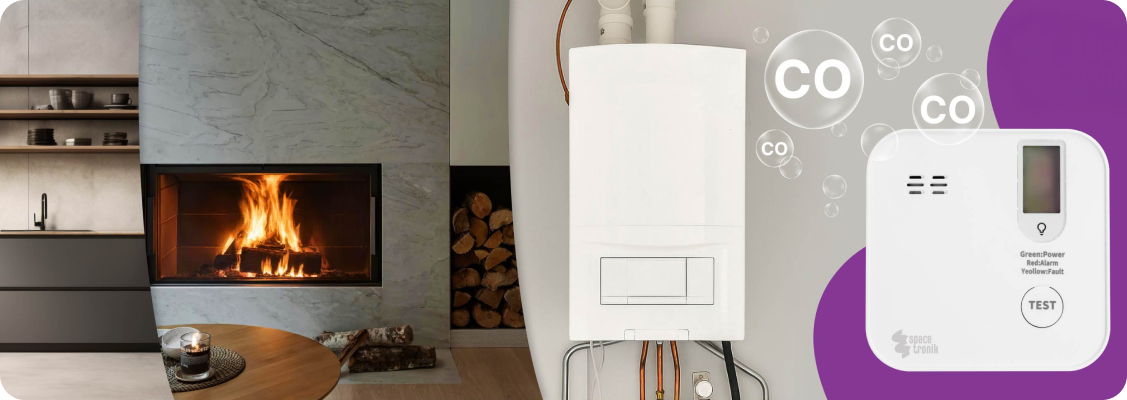 Modern Spacetronik safety detectors for a smart home