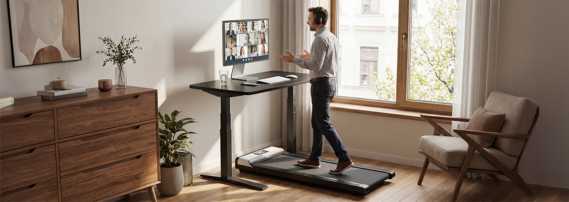 Bieżnia podbiurkowa do domu