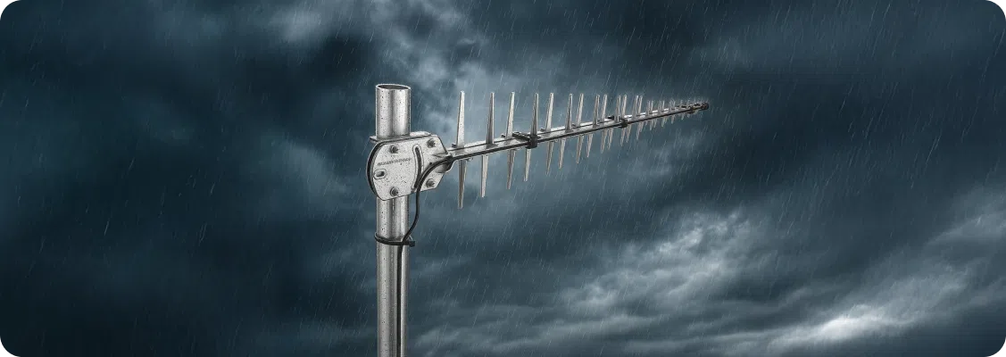 Anetna kierunkowa na ciezkie warunki pogodowe