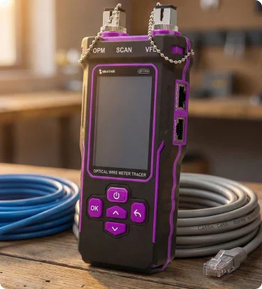 Testery przewodów LAN