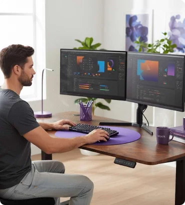 Biurka regulowane elektrycznie