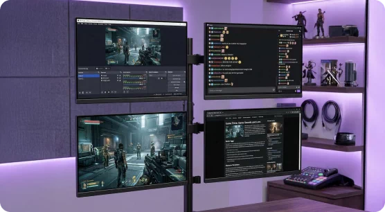 Uchwyty na monitor