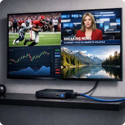 HDMI zarządzanie siecią