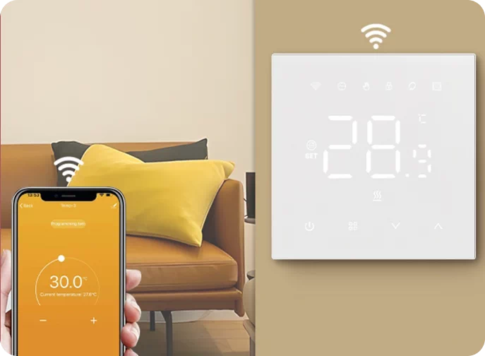 Głowice i termostaty smart Zigbee Tuya