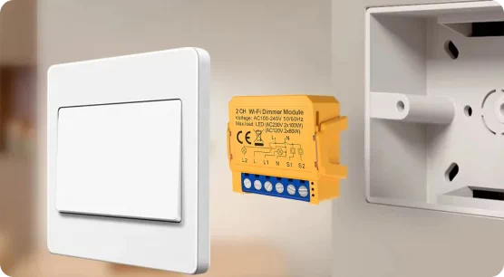 Sterowniki i ściemniacze światła Zigbee Tuya