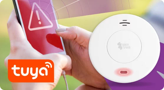 Czujniki dymu Matter Tuya WiFi