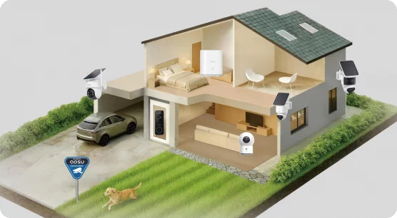 Kamery zewnętrzne Reolink i AOSU