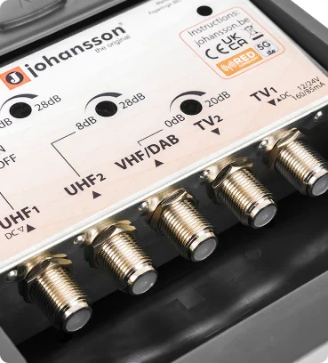Wzmacniacze i zwrotnice antenowe