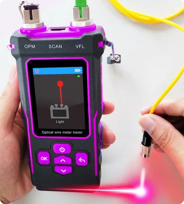 Tester światłowodów i LAN