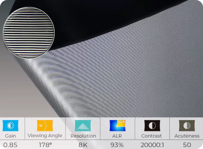 Ekran projekcyjny ALR i UST ALR