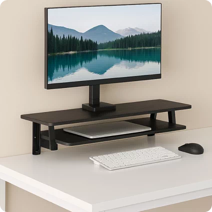 Półki do biurka ergonomiczne