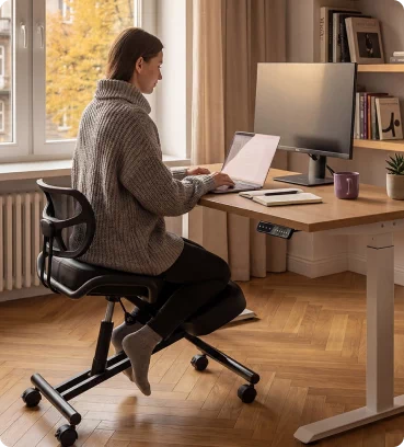 Krzesła aktywne i hokery