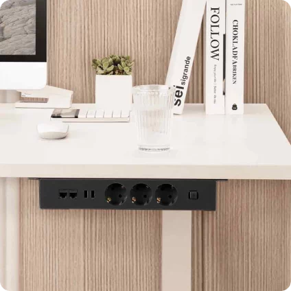 Gniazda meblowe do biurka