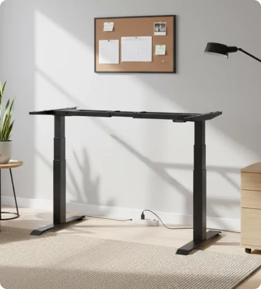 Stelaże biurka regulowane elektrycznie