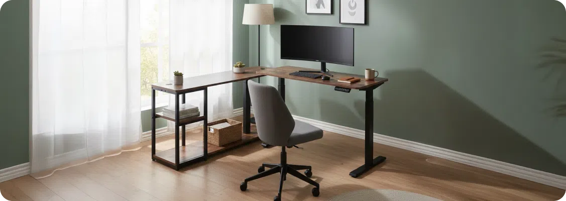 Schrank unter dem Schreibtisch