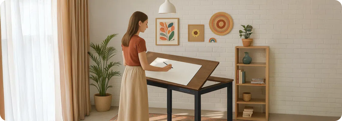 Schrank unter dem Schreibtisch