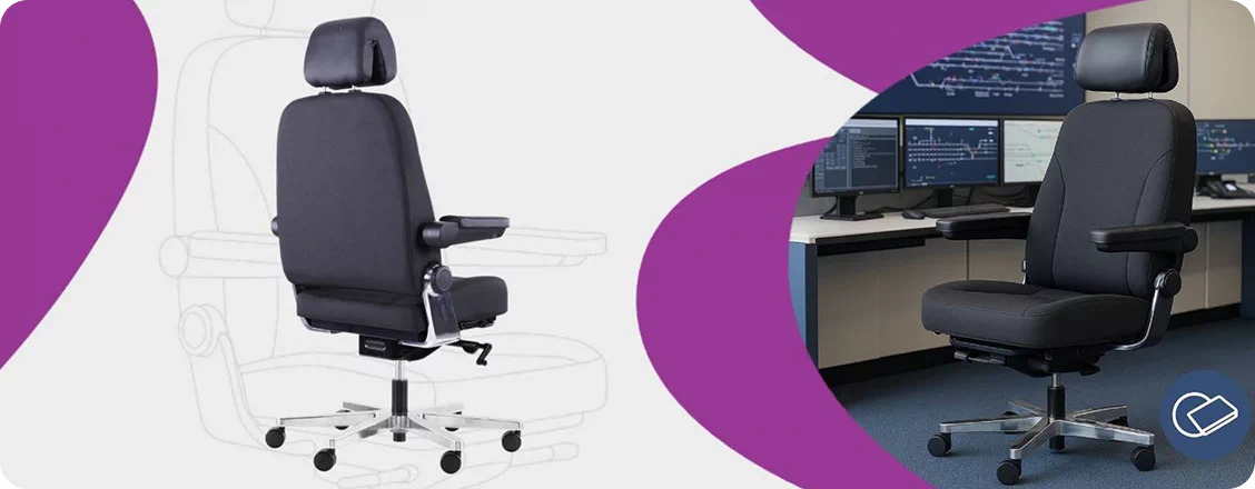 Fotel dla cięższej osoby