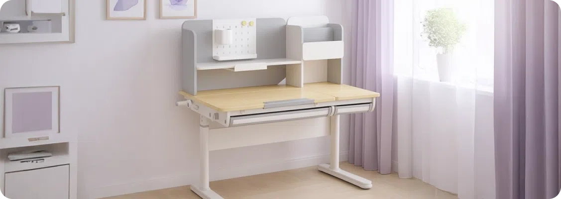 Höhenverstellbarer Kinderschreibtisch XD SPEX107WGL_110