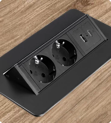 Gniazda meblowe zasilające