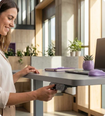 Biurka regulowane elektrycznie