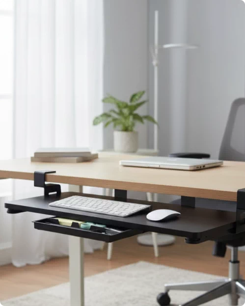 Uchwyty biurkowe i dodatki do biurek