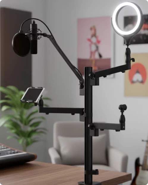 Uchwyty biurkowe i dodatki do biurek