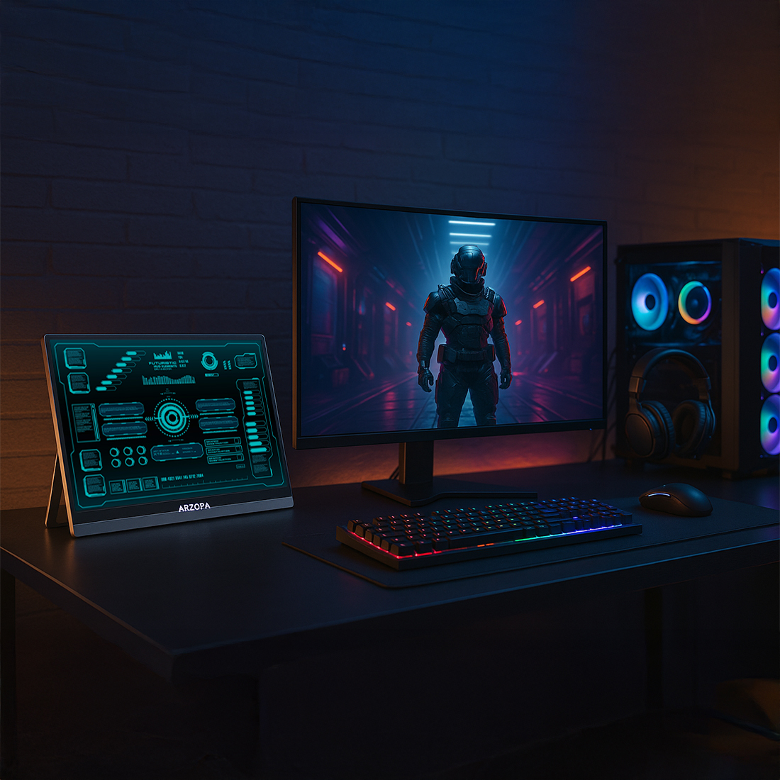 dodatkowy monitor do laptopa 16 cali 2560x1600 ARZOPA