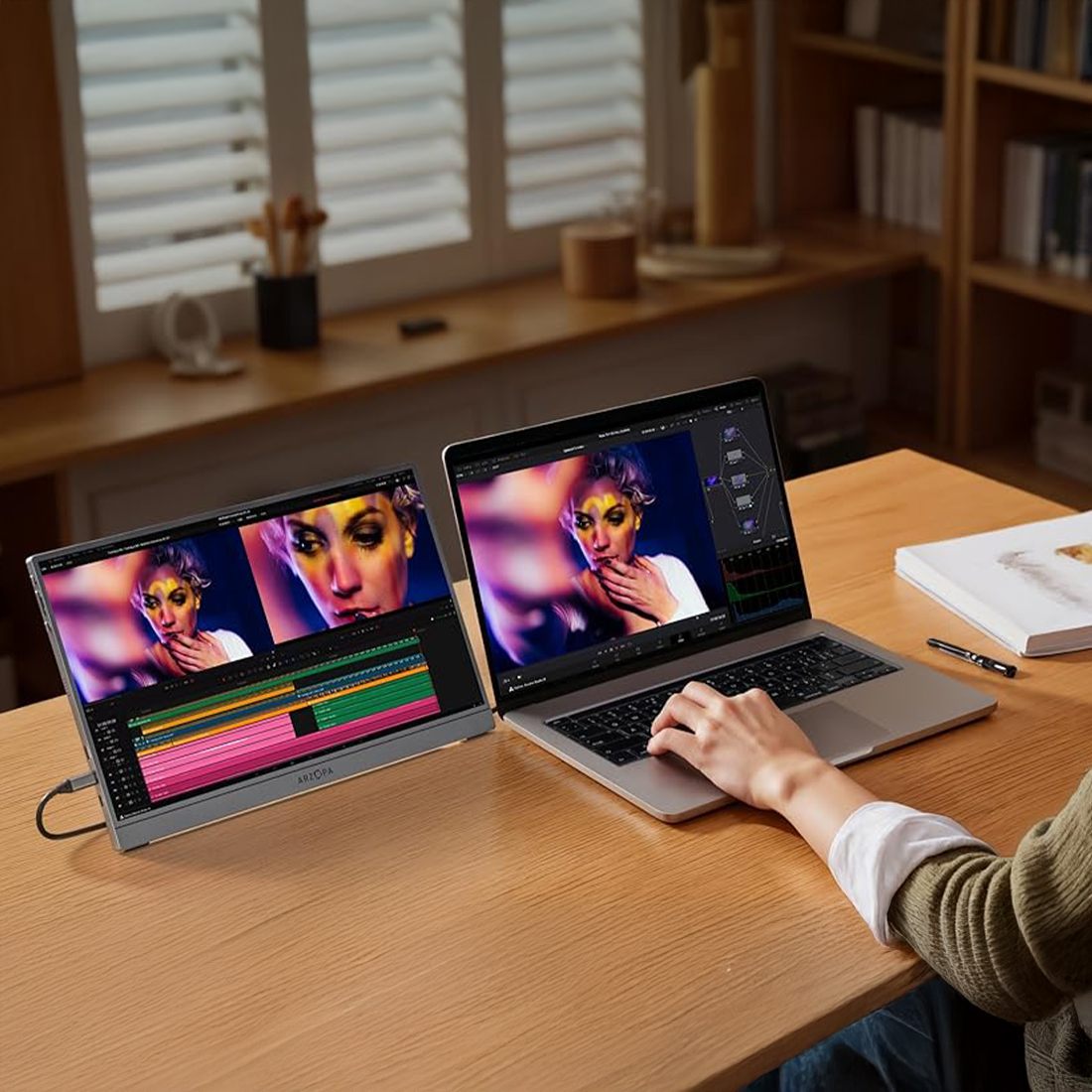 monitor przenośny do gier pracy prezentacji ARZOPA Z3FC