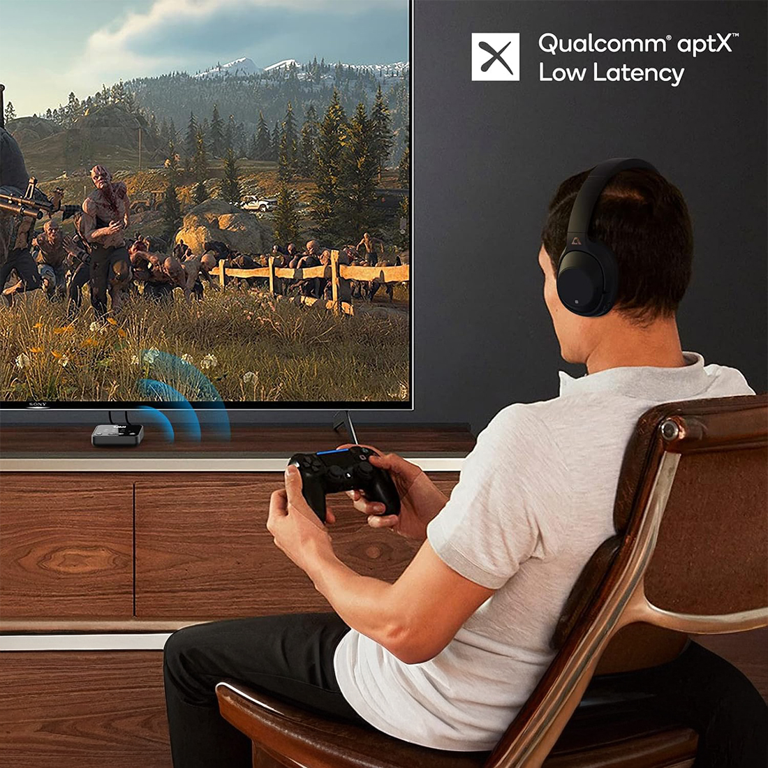 1Mii B06T6 brak opóźnień dźwięku podczas oglądania filmów na słuchawkach Bluetooth