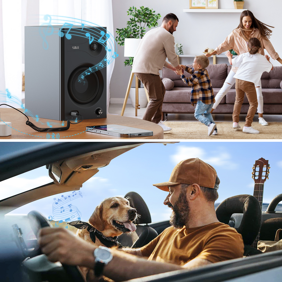 Bluetooth 5.4 w adapterze 1Mii B35 stabilne połączenie audio