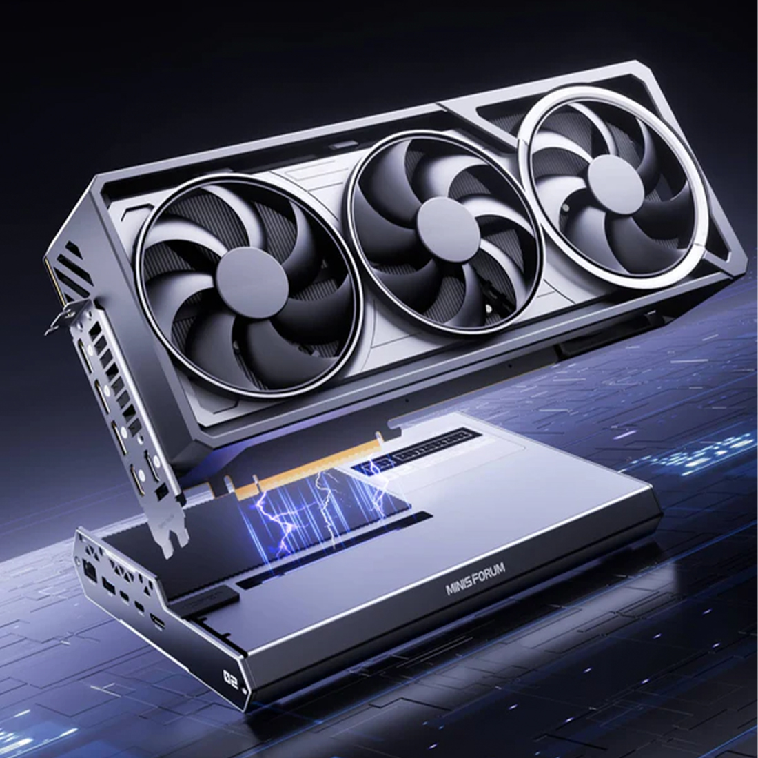 OCuLink PCIe 4.0 x4 eGPU wysoka wydajność