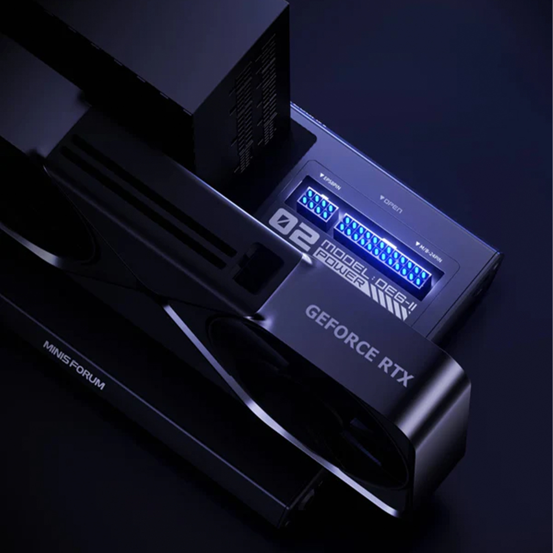 Pełnowymiarowe GPU ATX SFX eGPU Minisforum DEG2