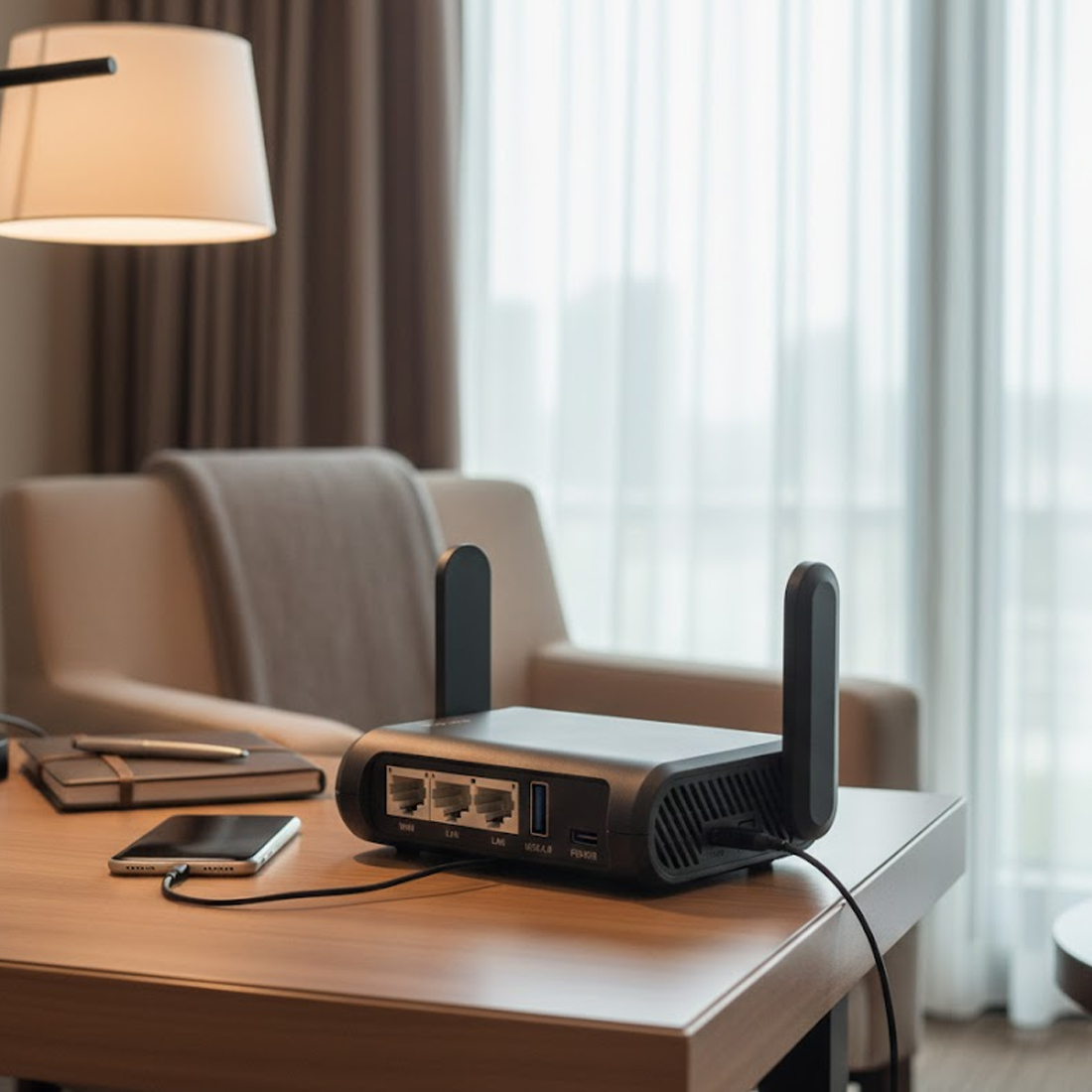 GL.iNet Slate Plus GL-A1300 bezpieczne Wi-Fi w hotelu i podróży