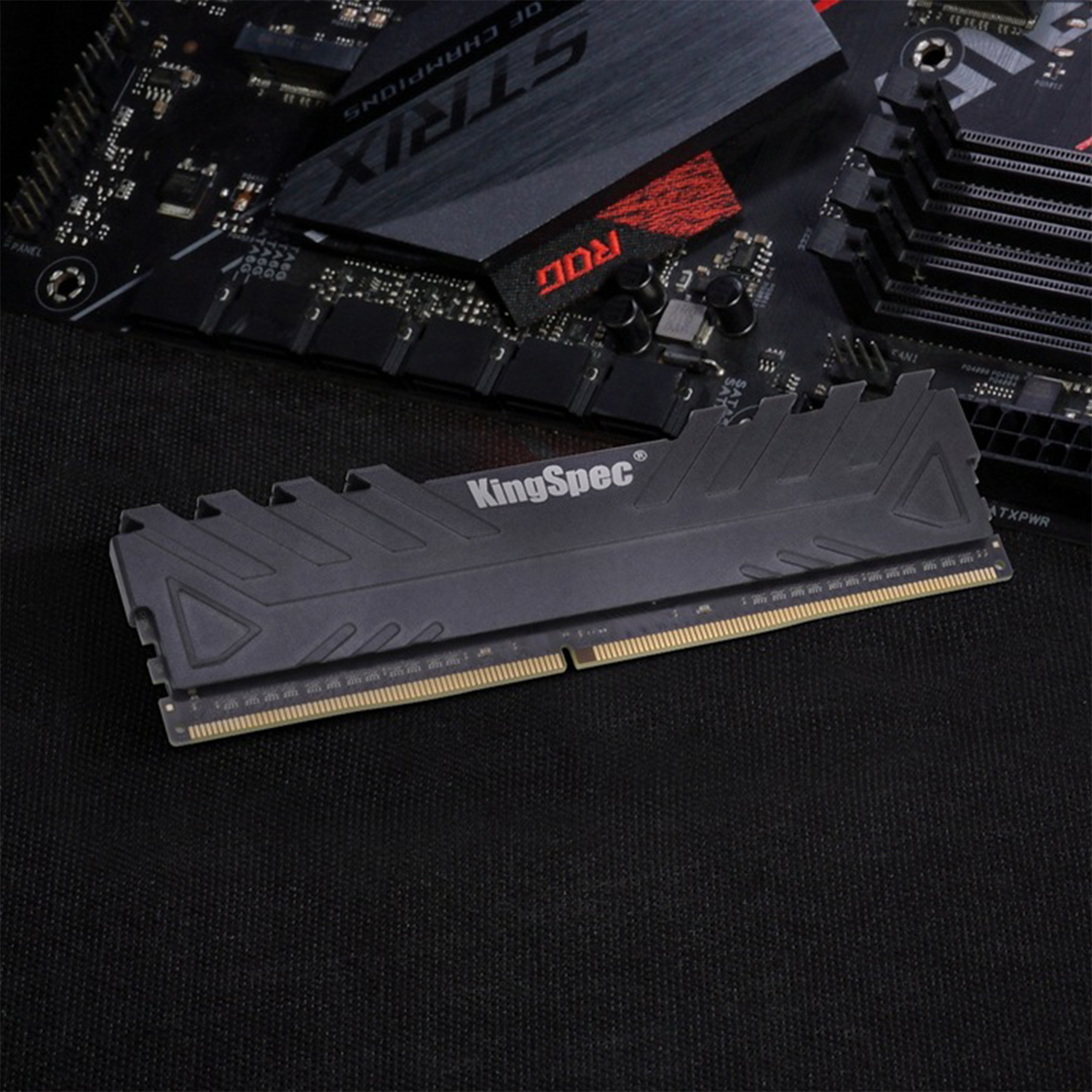 KingSpec DDR4 8GB 3200MHz pamięć RAM do komputera stacjonarnego PC niskoprofilowy radiator