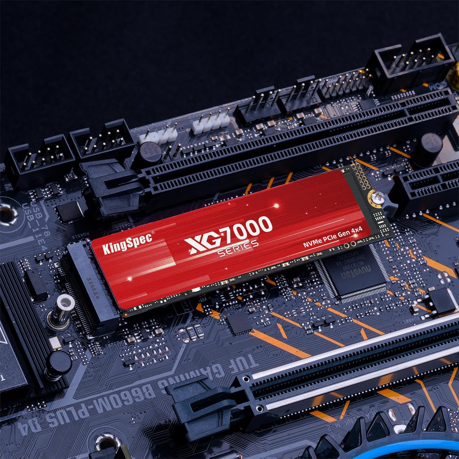 KingSpec XG7000 1TB 2280 dysk SSD M.2 NVMe PCIe 4.0 wysoka wydajność