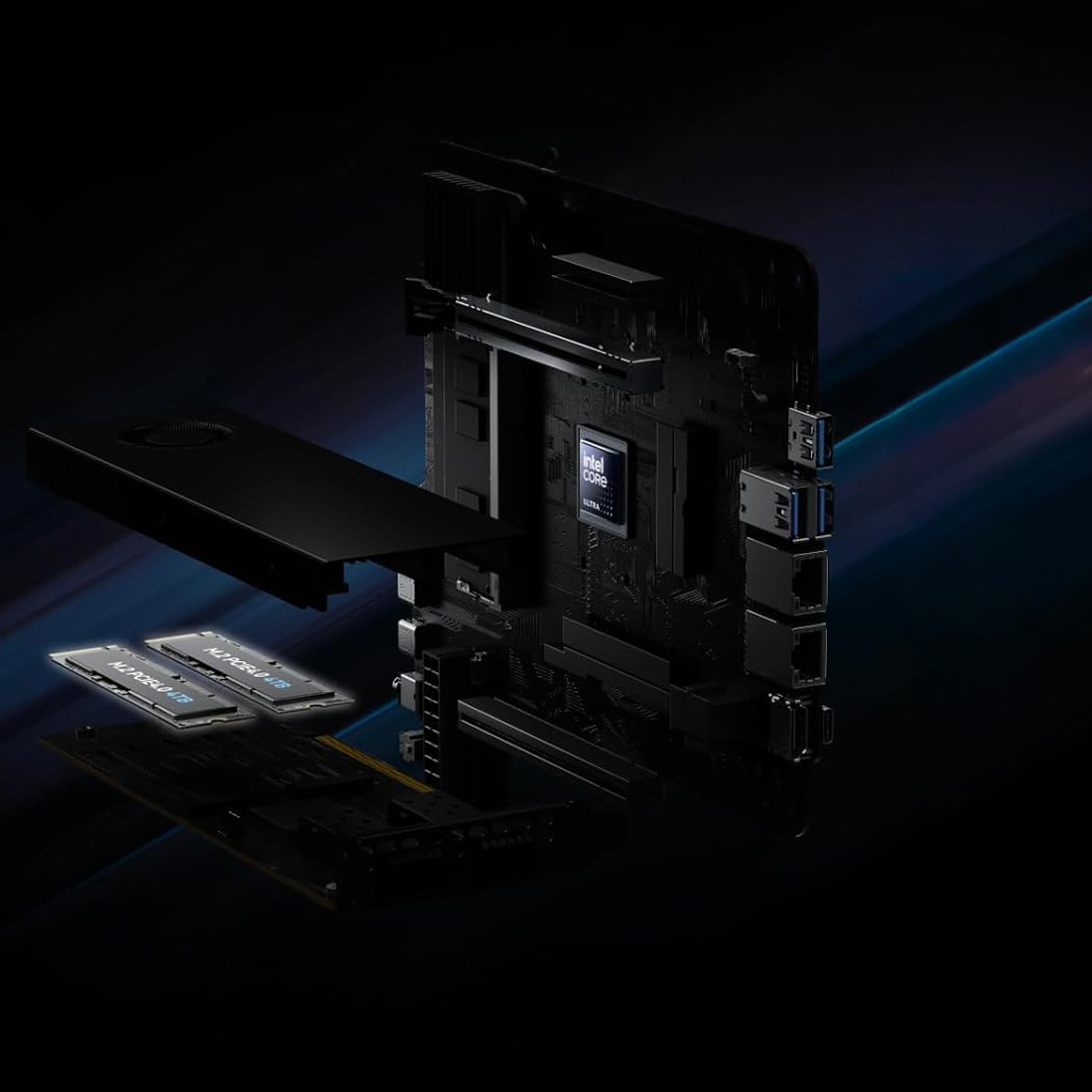 Minisforum MS-02 Ultra 2 dyski NVMe M.2