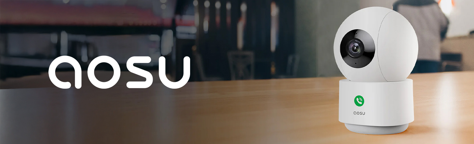 Aosu P1 kamera wewnętrzna 2K obrotowa Wi-Fi 5 GHz 2.4 GHz monitoring domu