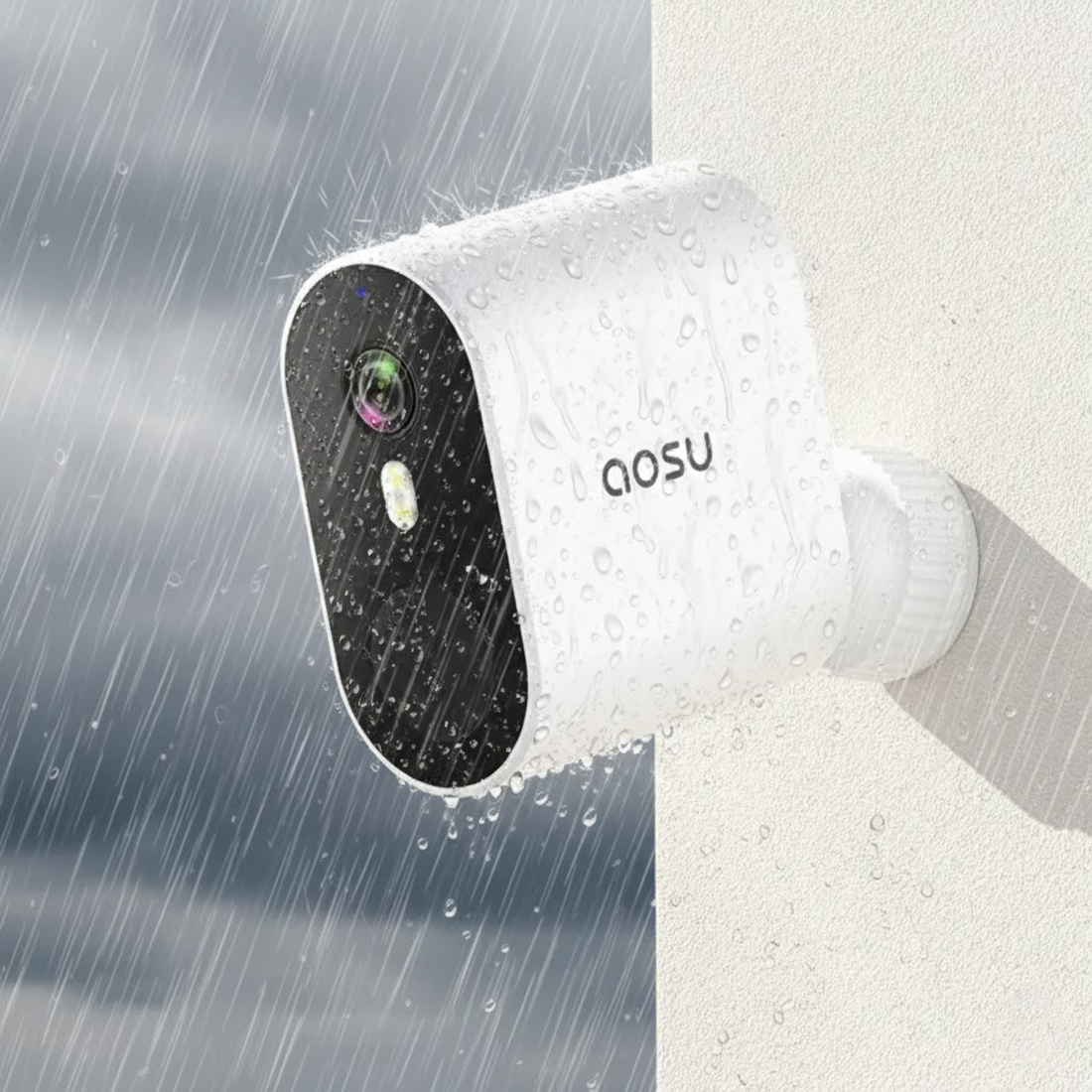 aosu WirelessCam System Pro kamera zewnętrzna monitoring całoroczny warunki pogodowe