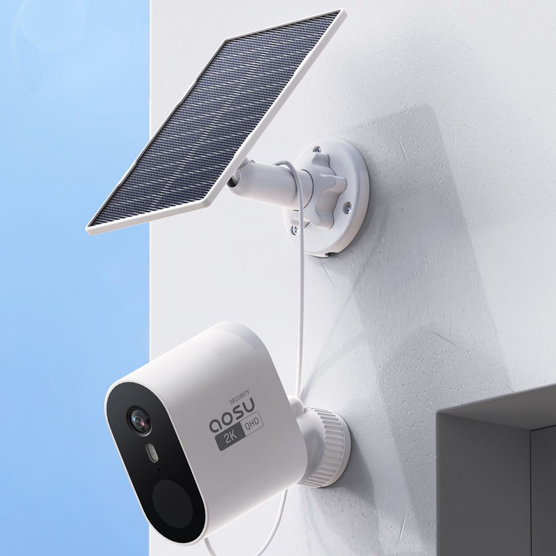 kamera do monitoringu 2K z trybem nocnym