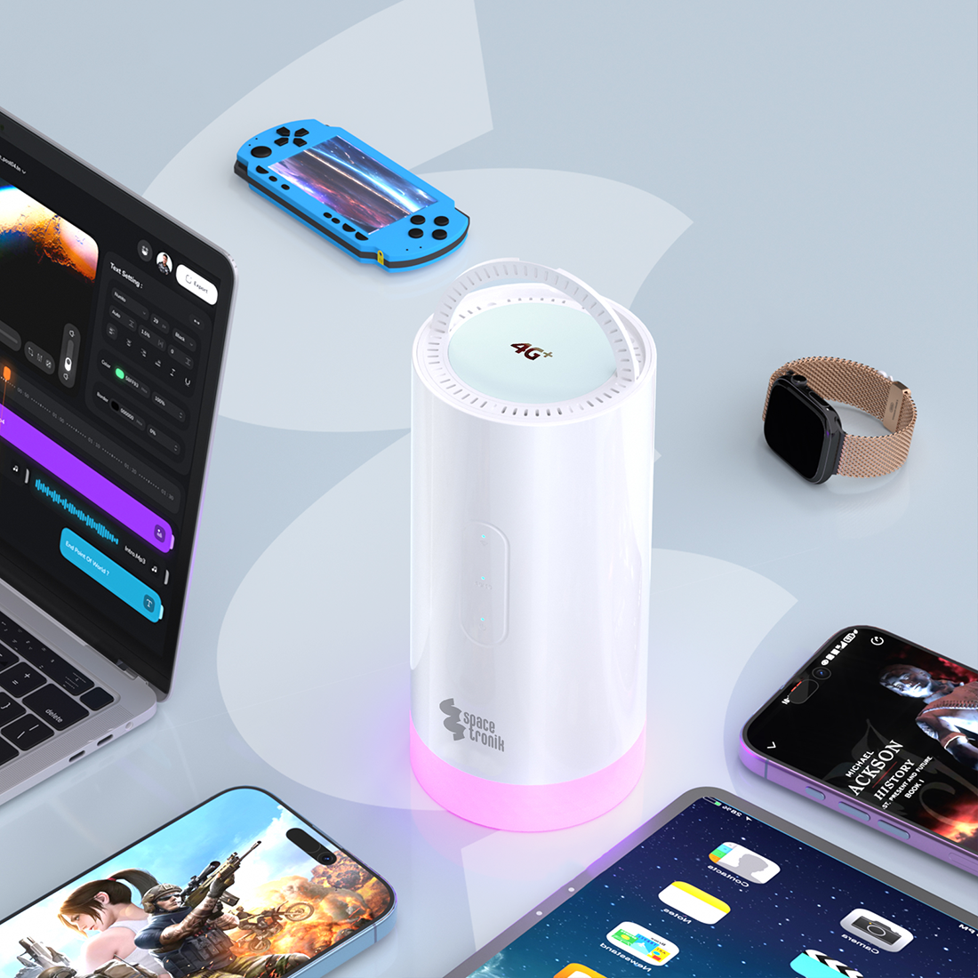 Router mobilny SP-RM60 cechy