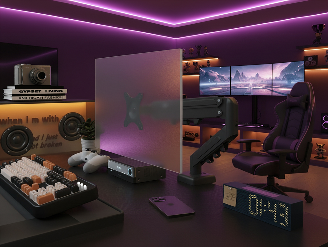 Ergonomiczne ramię biurowe