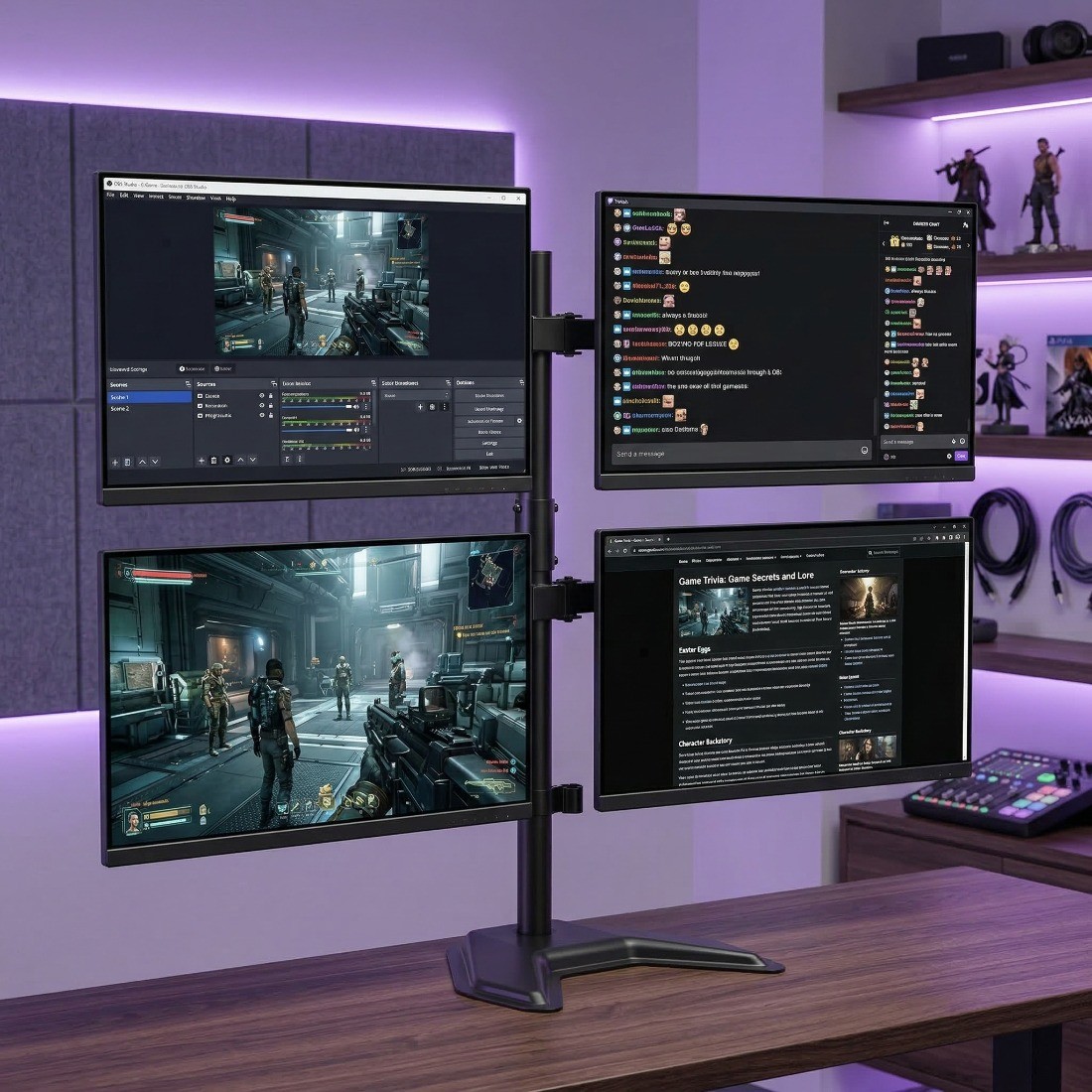 Studio do streamingu i montażu
